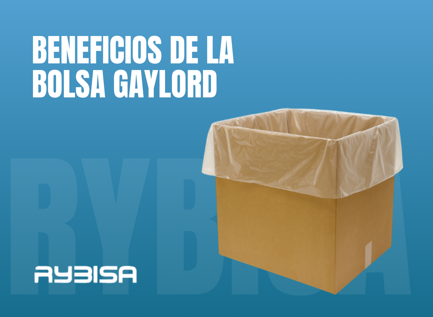 Bolsa Gaylord de plástico: Protección de producto