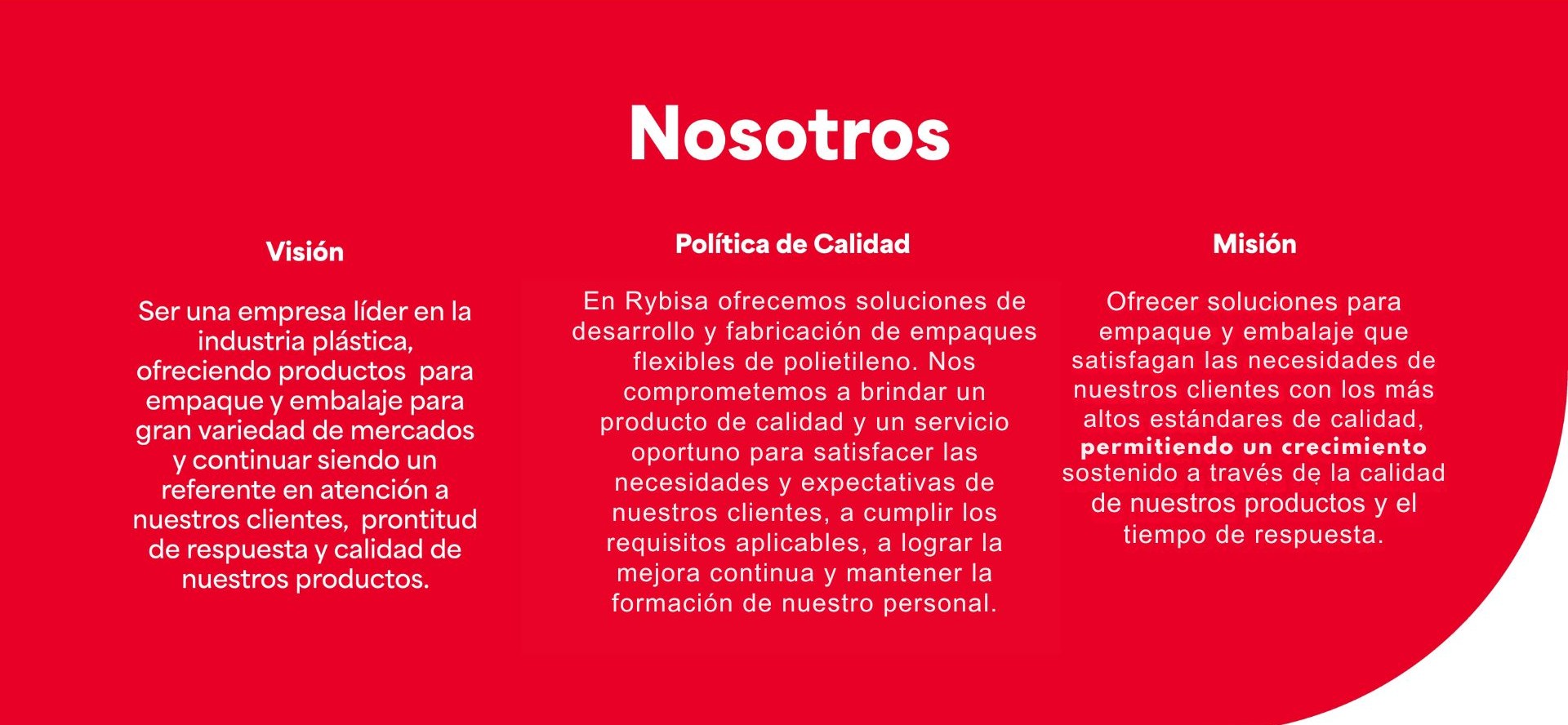 Nosotros: Rybisa.
